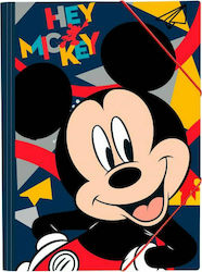 Diakakis Folder with Rubber Band and Ears for Paper A4 Multicolour Mickey