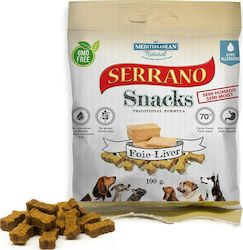 Mediterannean Serrano Biscuit for Puppies Small Breeds Gluten Free with Liver 100gr