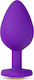 Temptasia Bling Plug Анална тапа Medium Purple 8.2см