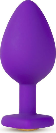 Temptasia Bling Plug Анална тапа Medium Purple 8.2см