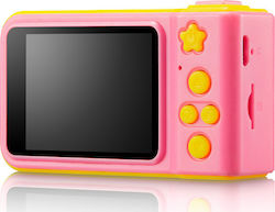 Celly Kids Camera Compact Φωτογραφική Μηχανή 0.3MP με Οθόνη 2" Ροζ