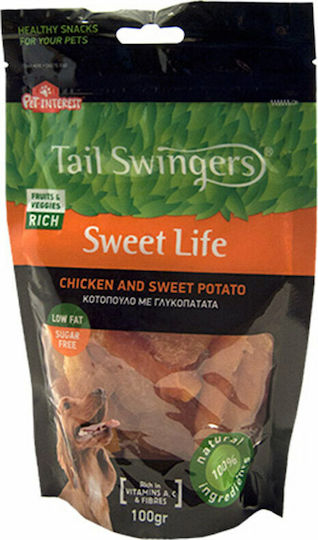 Pet Interest Tail Swingers Dog Treat with Chicken and Potatoes 100gr 1103