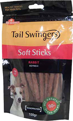 Tailswingers Tail Swingers Λιχουδιές σε Stick Σκύλου με Κουνέλι 100gr