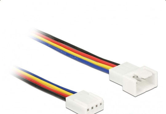 DeLock Cable Pwm Fan Connection 4 Pin 0.5m 4-Pin pwm - 4-Pin pwm Cablu 0.5m Multicolor (85362)