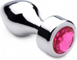 Booty Sparks Gem Weighted Πρωκτική Σφήνα Medium Silver / Pink 9.5cm Booty Sparks Gem Weighted Πρωκτική Σφήνα Medium Silver / Pink 9.5cm