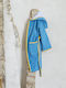 Nima Kids Hooded Bathrobe Fleeky 8 Blue