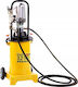 Mar-Pol Air Pressure Sprayer Wheeled Grease Gun Flexible Pipe 12lt 5m