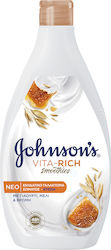 Johnson & Johnson Smoothies Lotion Σώματος Yoghurt, Honey & Oats 400ml
