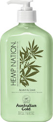 Australian Gold Hemp Nation Agave & Lime După expunerea la soare Emulsie pentru corp 535ml