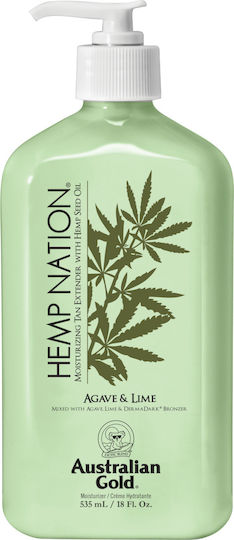 Australian Gold Hemp Nation Agave & Lime After Sun Emulsion with Jojoba & Shea Butter 535ml