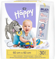 Happy Baby Burp Cloth Disposable 60x60cm 30 Pieces Happy Baby Burp Cloth Disposable 60x60cm 30 Pieces