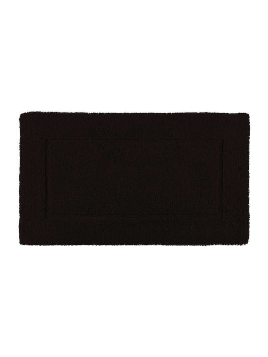 Abyss & Habidecor Bath Mat Cotton Square Must 70001-17990 990 Black 60x60cm