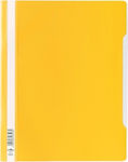 Durable Clipboard with Spring for Paper A4 Yellow 1pcs