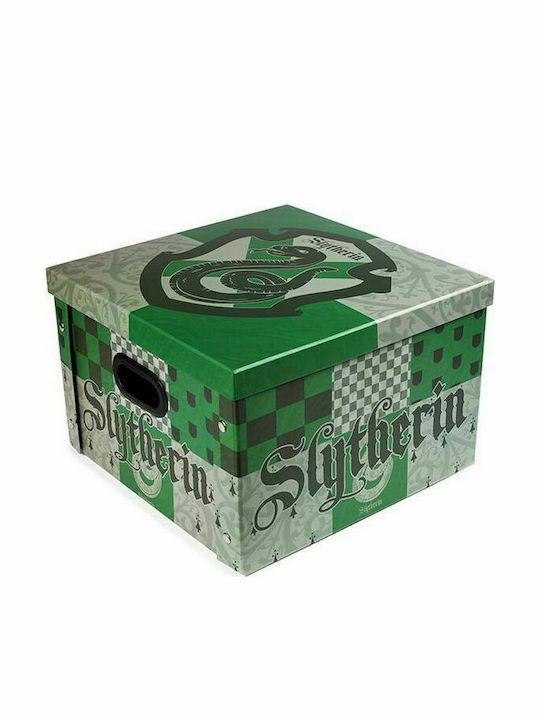 Pyramid International Cutie de Depozitare pentru Copii din Plastic Harry Potter Slytherin Verde 37x37x37cm 1buc