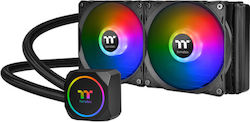 Thermaltake TH240 ARGB Sync Υδρόψυξη Επεξεργαστή Διπλού Ανεμιστήρα 120mm για Socket AM4/115x