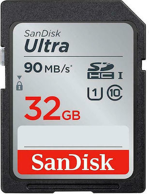 Sandisk Ultra SDHC 32GB Class 10 U1 UHS-I