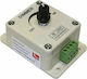 Adeleq Dimmer Montat pe perete Manual 8A 12V 24VDC Rotativ pentru bandă LED monocromă 30-331120