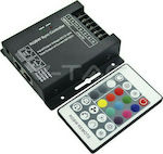 V-TAC VT-2424 Fără fir Dimmer și controler pentru RGB și RGBW RF: RF (Radiofrecvență) cu telecomandă 3338