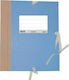 Next Folder with Ribbon for Paper A4 Blue 10pcs