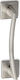 Convex Handle Front Door 925 260mm Nickel