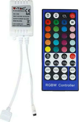 V-TAC Ασύρματο RGBW Controller με Τηλεχειριστήριο 3326