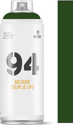 Montana Colors Σπρέι Βαφής 94 με Ματ Εφέ Toscana Green RV-126 400ml