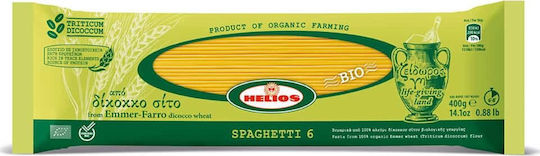 Ιlios Spaghetti No 6 White From Einkorn Wheat Organic 400gr