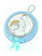 Prince Silvero Heilige Ikone Kinder Amulett mit der Jungfrau Maria Blue aus Silber MA-DM606-LC