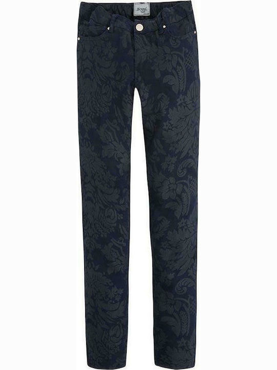 Mayoral Kids Fabric Trousers Blue