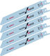 Bosch S922AF Blade Flexible for Metal for Metal 5pcs