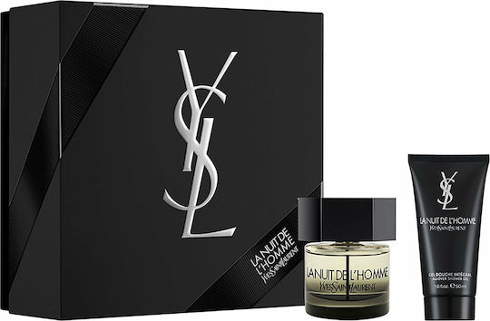 Ysl La Nuit De L'Homme Herren Set mit Eau de Toilette