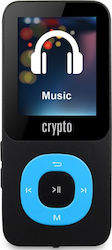 Crypto MP1800 Plus MP3 Player (32GB) με Οθόνη TFT 1.8" Μπλε