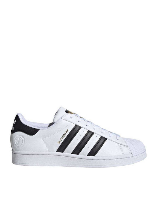Adidași Vegan Superstar Alb Nor / Negru Core / Verde