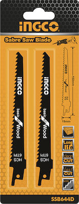 Ingco SSB644D Blade for Wood 2pcs