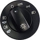 NTY Car Light Switch for Audi A4 17pin Black