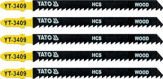 Yato YT-3409 Blade 8TPI for Wood 115mm 5pcs