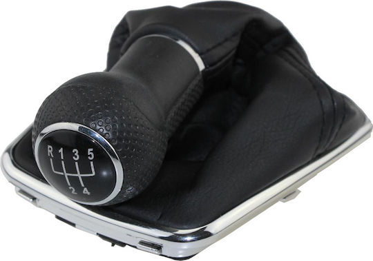 Carman Shift Knob Ταχυτήτων με Φούσκα Vw Ταχύτητες for Volkswagen Golf 5 black