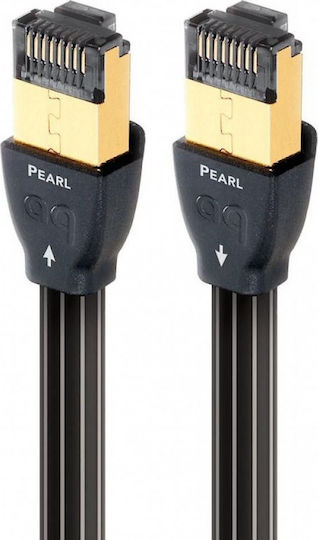 Audioquest Cat. 7 (10 Gbps) Ethernet мрежов кабел 3 m Черен
