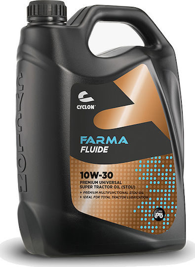 Cyclon Farma Fluid Λάδι Λίπανσης για Τετράχρονους Κινητήρες (4T) 4lt