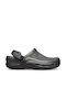 Crocs Bistro Pro Literide Αντιολισθητικό Unisex Σαμπό Μαύρο