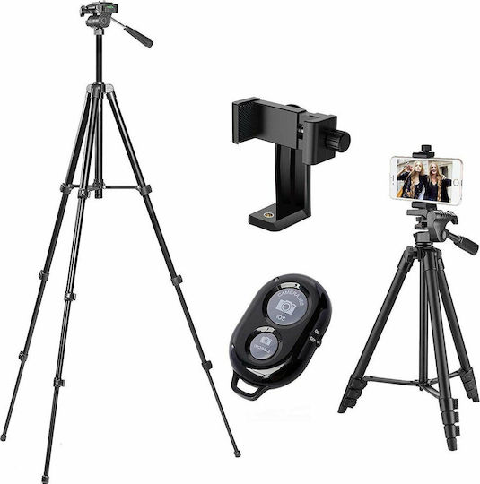 Aokiper Z-MiNi Cell Phone Tripod with Bluetooth Black