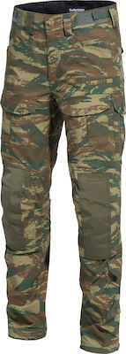 Pentagon Wolf Combat Camo Pantaloni Militari Camuflaj grecesc Varianta greacă în Culoare Kaki K05031-56