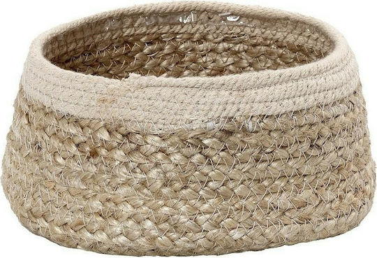 Espiel Brotkorb Geflecht Beige 19x19x8cm