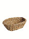 Espiel Bread Basket Wicker Brown 24x18x8cm