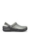 Crocs Bistro Γυναικεία Ανατομικά Σαμπό Γκρι