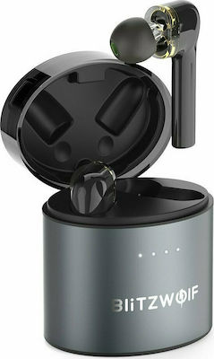 BlitzWolf BW-FYE8 In-ear Bluetooth Handsfree Headphone Sweat Resistant and Charging Case Black