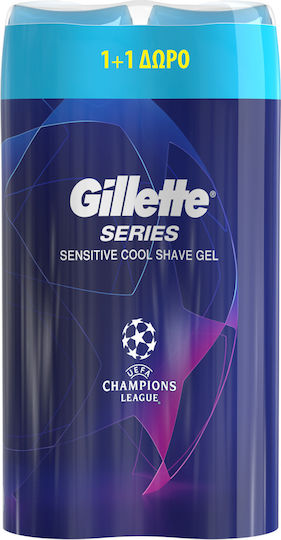 Gillette Сенситив Кул Гел За Бръснене 2 х 200мл