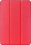 Tri-Fold Flip Cover Piele artificială Roșu (Galaxy Tab S6 Lite 10.4)