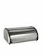 Venus Кутия за хляб с капак Inox Сребриста 35x27x15см