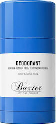 Baxter Of California Citrus & Herbal Musk Αποσμητικό σε Stick Χωρίς Αλουμίνιο 75gr